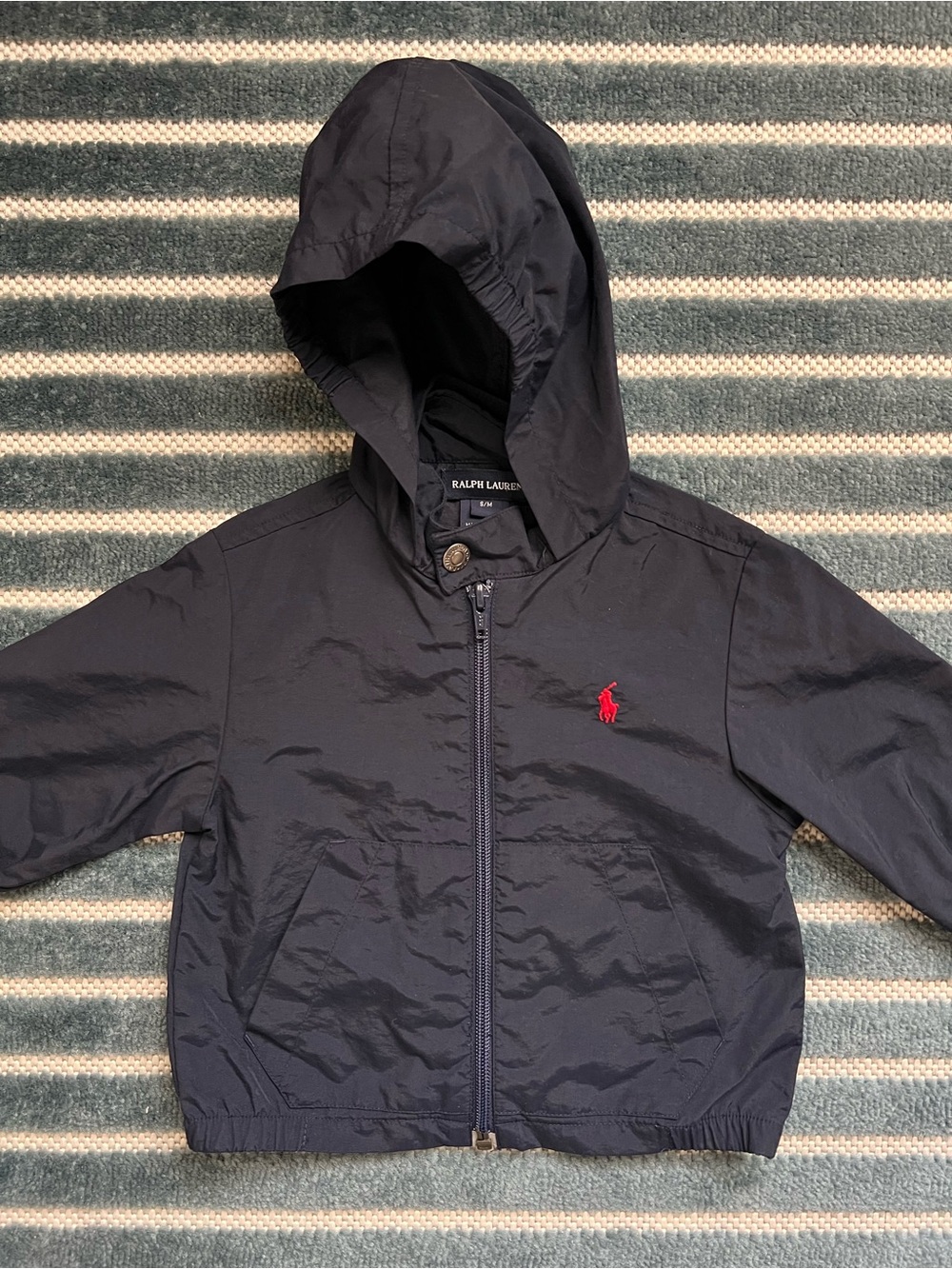 Ralph Lauren Hooded Windbreaker Jacket 18M